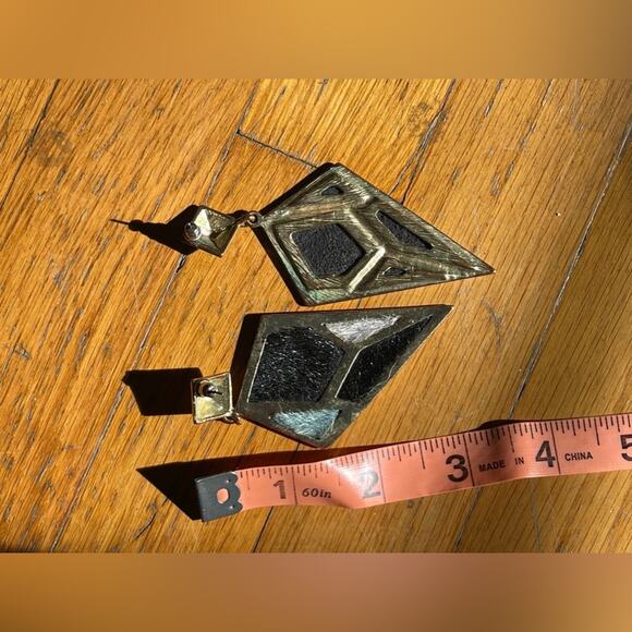 Vintage costume Jewelry Lot - Hoops and Dangles - Picture 4 of 9